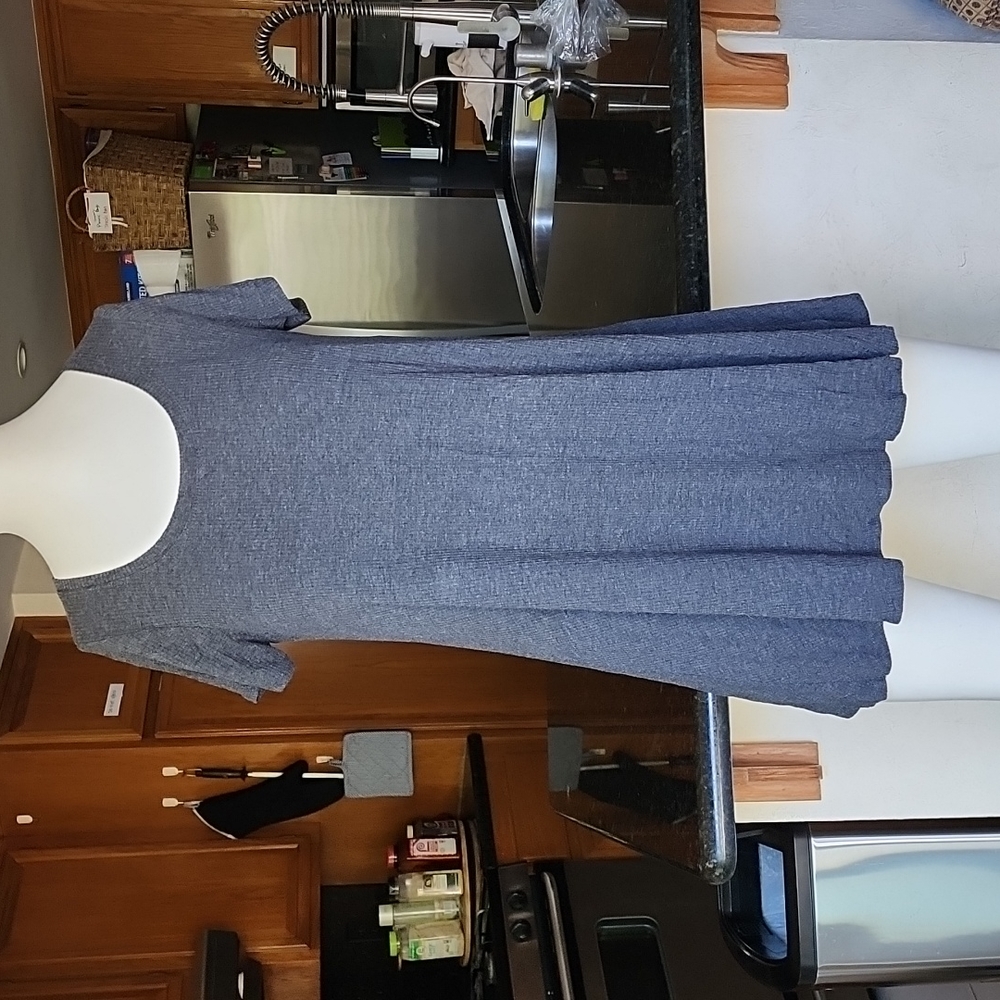 GREY short dress